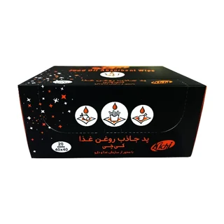 دستمال جذب روغن کی چی ۲۰ عددی