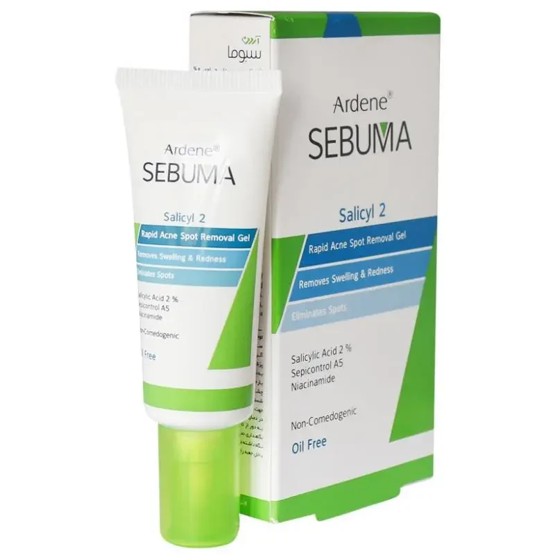 ژل لایه بردار برطرف کننده جای جوش آردن مدل Sebuma
