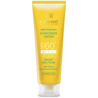 کرم ضد آفتاب سینره مناسب برای پوست خشک SPF 60