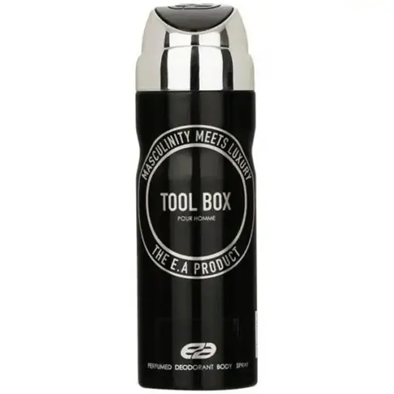 اسپری خوشبو کننده بدن مردانه عماد آرا مدل TOOL BOX MEN