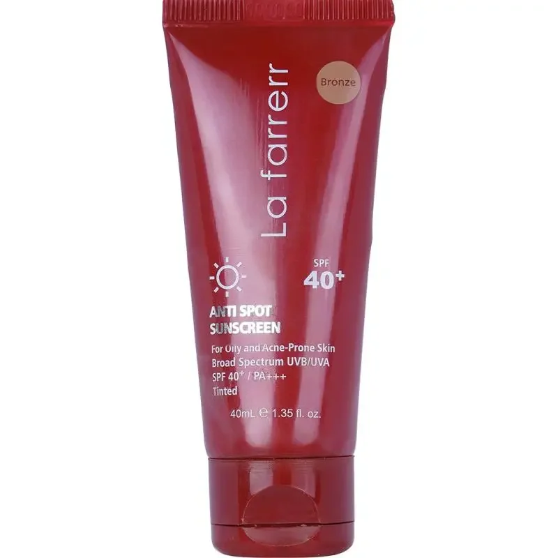 کرم ضد آفتاب لافارر برنز مناسب برای پوست چرب SPF 40