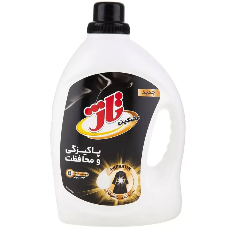 مايع لباسشويی ماشینی مشکین تاژ وزن 2700 گرم