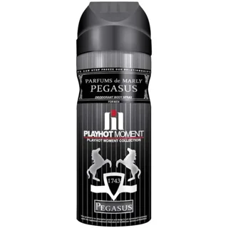 اسپری خوشبو کننده بدن مردانه پلی هات مومنت مدل Pegasus
