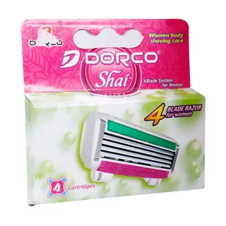 تیغ یدک زنانه دورکو مدل Shai بسته 4 عدد