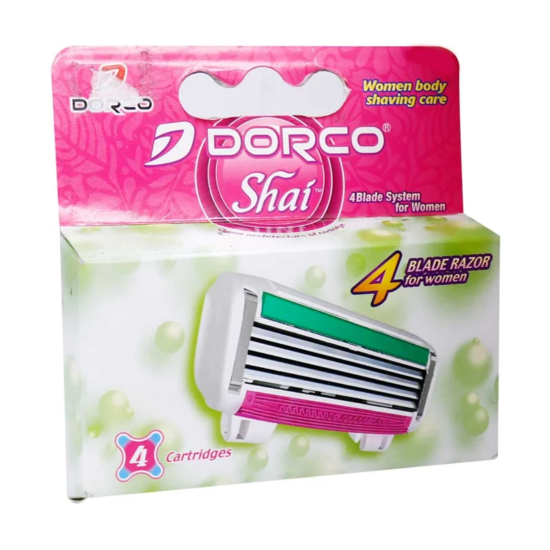 تیغ یدک زنانه دورکو مدل Shai بسته 4 عدد