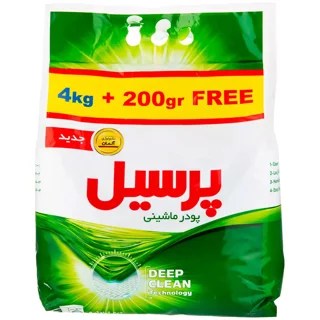 پودر لباسشویی ماشینی معمولی پرسیل وزن 4200 گرم