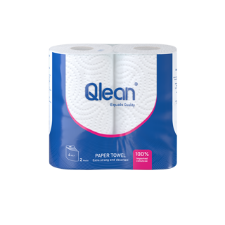 دستمال حوله‌ای 2 رول_ 4 لایه کیولین