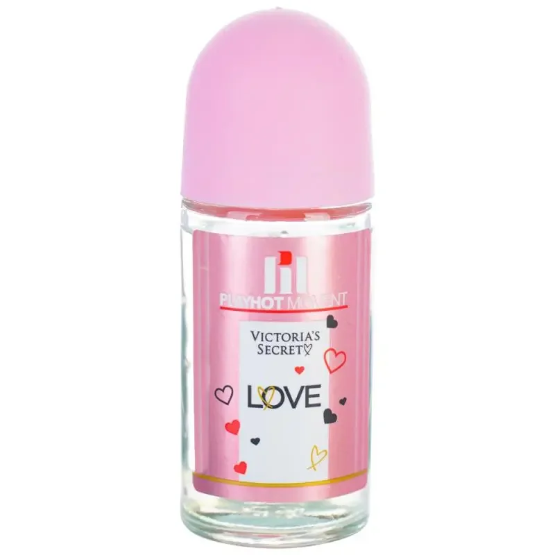 رول ضد تعریق زنانه پلی هات مومنت مدل Victoria S Secret love