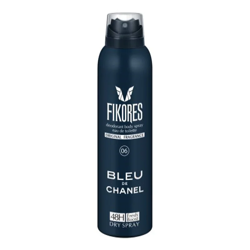 اسپری بدن مردانه فیکورس مدل Bleu de Chanel