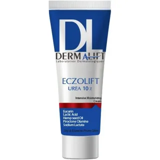 کرم مرطوب کننده درمالیفت مناسب پوست خشک حاوی اوره 10 درصد مدل Eczolift
