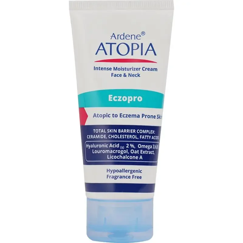 کرم مرطوب کننده صورت و گردن آردن مناسب پوست خیلی خشک مدل Eczopro