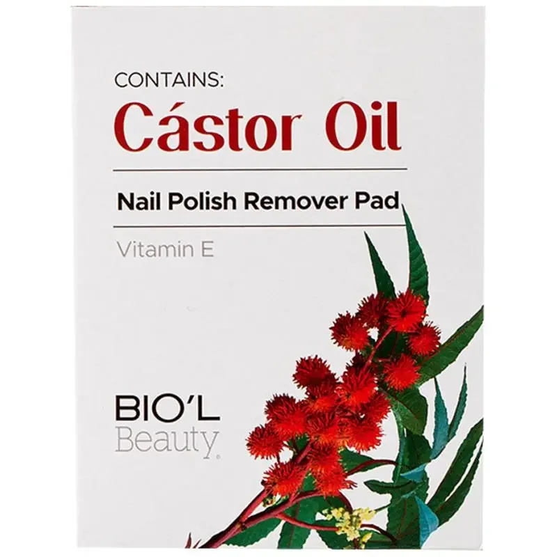 پد لاک پاک کن بیول مدل Caster Oil بسته 20 عددی