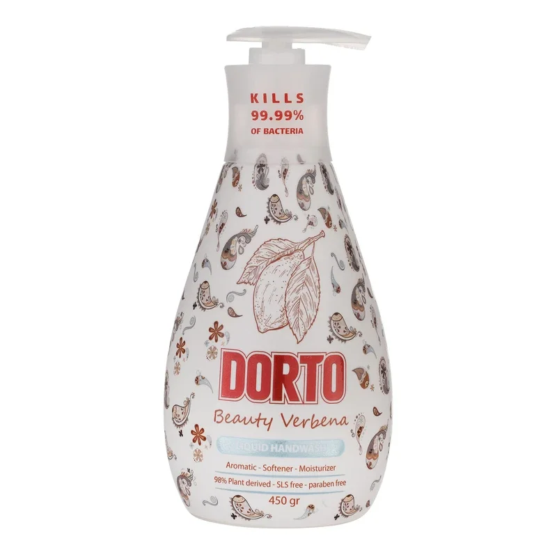 مایع دستشویی شفاف دورتو مدل Beauty Verbena وزن 450 گرم