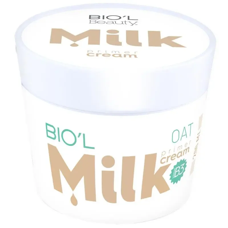 کرم مرطوب کننده بیول مناسب پوست خشک و نرمال حاوی عصاره شیر و جو دوسر مدل Milk