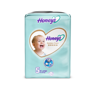 پوشک بچه هانیز سایز 5 بسته 10 عددی