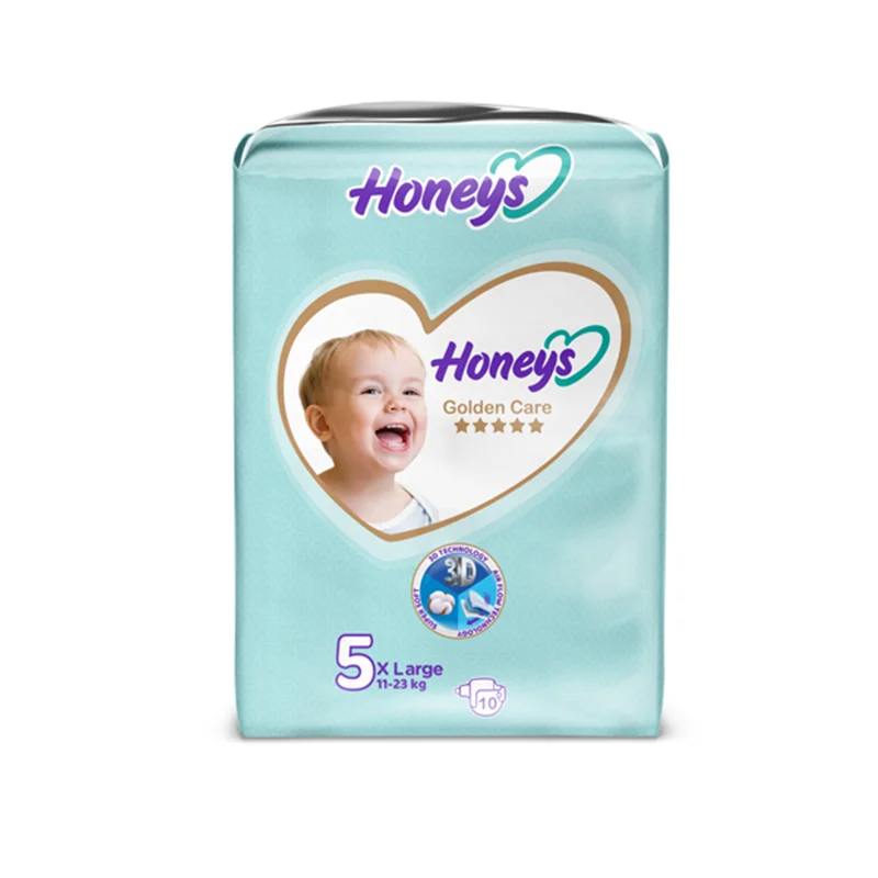 پوشک بچه هانیز سایز 5 بسته 10 عددی