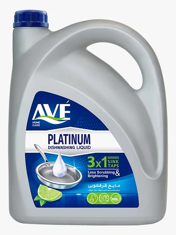 مایع ظرفشویی اوه حاوی رايحه ليمو مدل Platinium وزن 3750 گرم