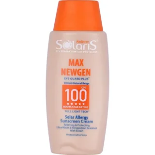 کرم ضد آفتاب آردن بژ طبیعی مناسب برای پوست حساس SPF 100