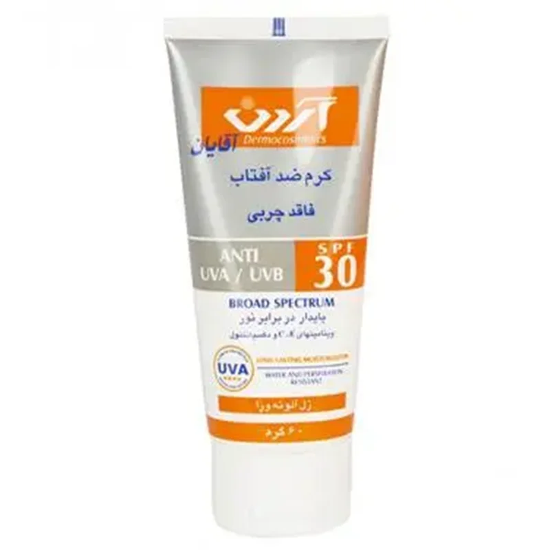 کرم ضد آفتاب آردن فاقد چربی مناسب آقایان SPF30