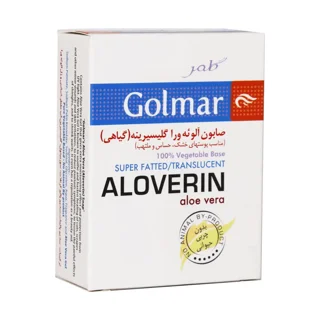 صابون آلوئه‌ورا گلیسیرینه گلمر مناسب پوست خشک و حساس