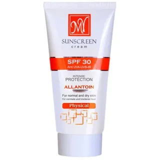 کرم ضد آفتاب مای مناسب برای پوست نرمال و خشک SPF 30 مدل Physical