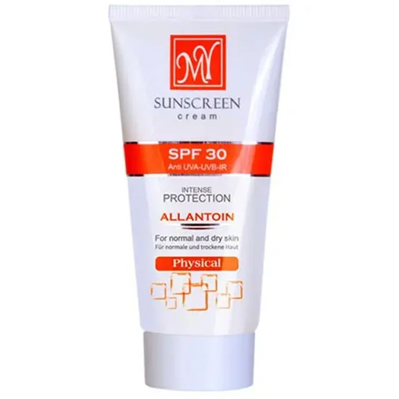 کرم ضد آفتاب مای مناسب برای پوست نرمال و خشک SPF 30 مدل Physical