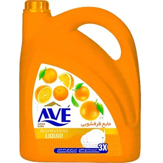 مایع ظرفشویی اوه حاوی عصاره پرتقال مدل 3X وزن 3750 گرم