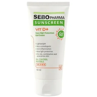 کرم ژل ضد آفتاب مای SPF 50 مناسب برای پوست چرب ظرفیت 50 میلی لیتر