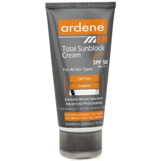 کرم ضد آفتاب آقایان آردن SPF50