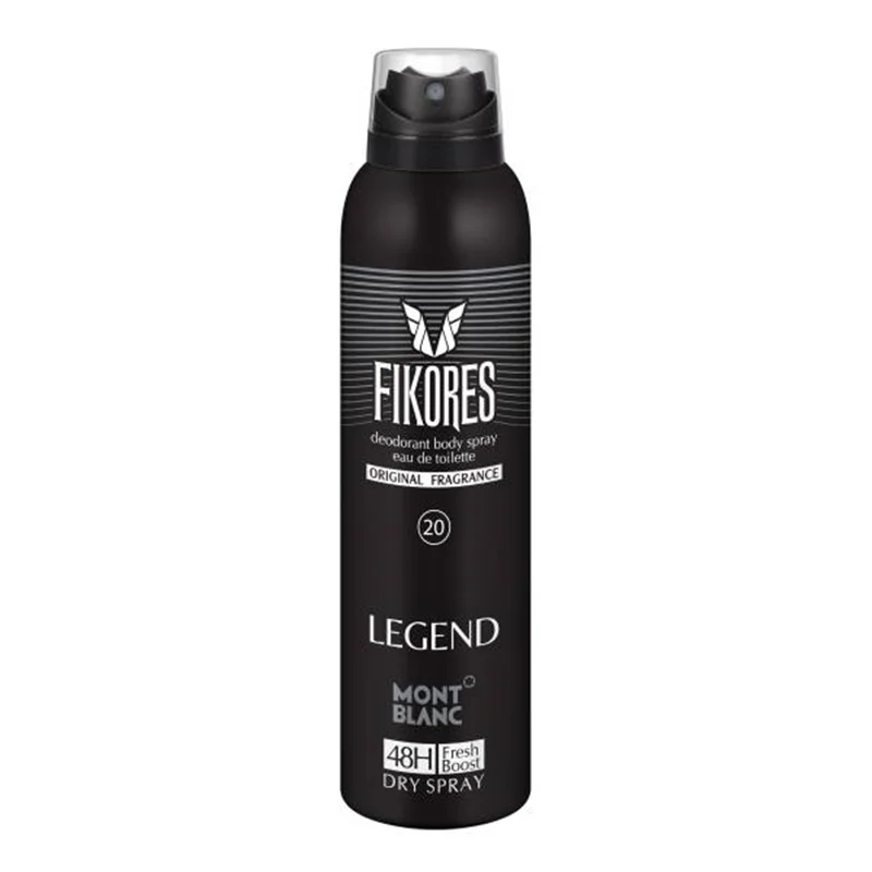 اسپری بدن مردانه فیکورس مدل Mont Blanc Legend