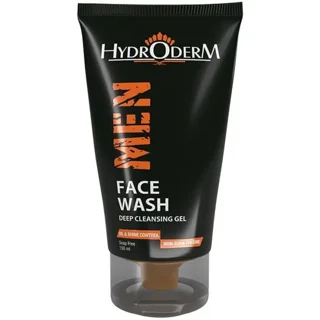 ژل شستشو صورت مردانه مات کننده و تنظیم کننده چربی پوست هیدرودرم