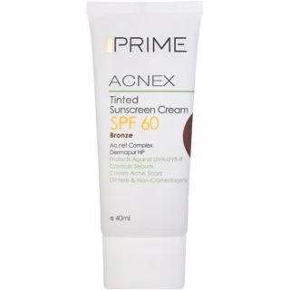 کرم ضد آفتاب پرایم برنز مناسب برای پوست چرب SPF 60 مدل Acnex