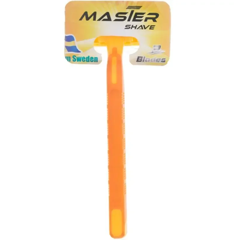خودتراش مستر شیو مدل Blades 3 Orange