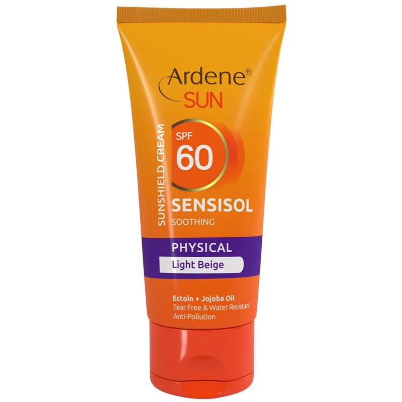کرم ضد آفتاب آردن بژ روشن SPF 60 مدل Sensisol