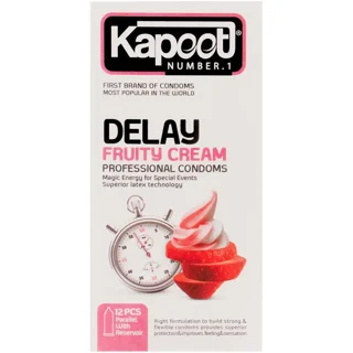 کاندوم کاپوت مدل Fruity Cream بسته 12 عددی