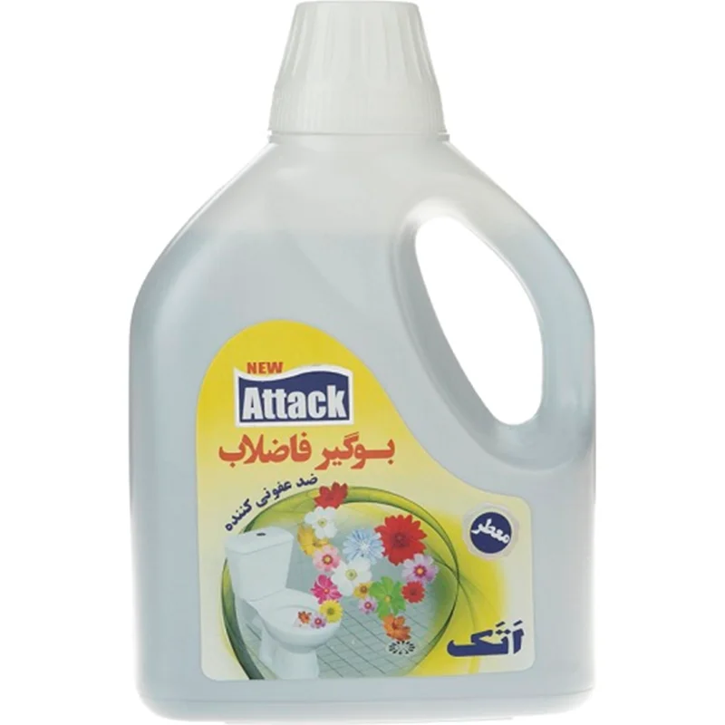 مایع بوگیر فاضلاب یک لیتری اتک
