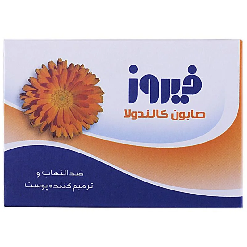 صابون فیروز حاوی عصاره کالاندولا