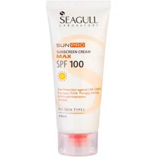 کرم ضد آفتاب سی گل SPF 100 ظرفیت 40 میلی لیتر