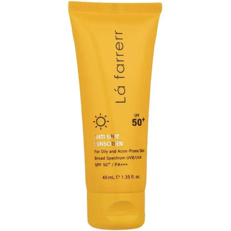 کرم ضد آفتاب لافارر مناسب برای پوست چرب SPF 50