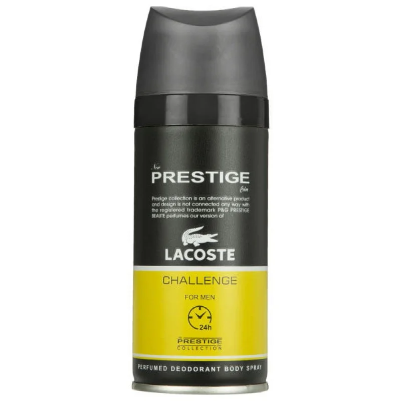 اسپری بدن 150 میل پرستیژ LACOSTE CHALLENG
