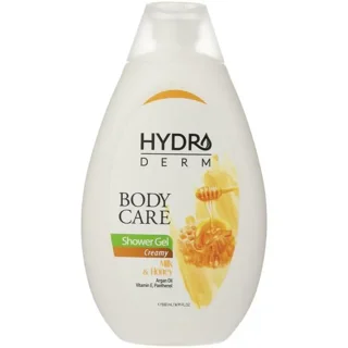 شامپو بدن کرمی حاوی شیر و عسل هیدرودرم