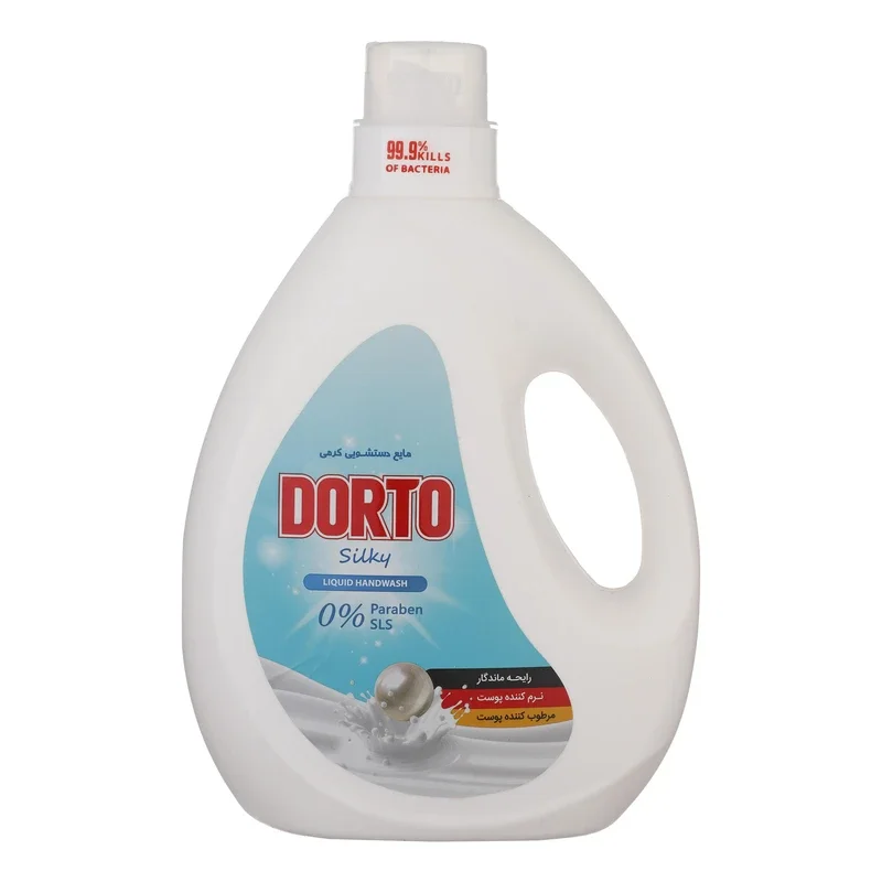 مایع دستشویی کرمی دورتو مدل Silky وزن 2700 گرم