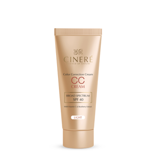 کرم پودر متعادل کننده رنگ پوست سینره (سی سی کرم)SPF 40 – در سه رنگ متنوع