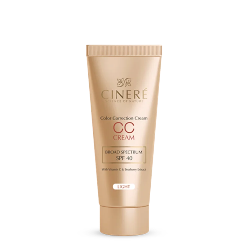 کرم پودر متعادل کننده رنگ پوست سینره (سی سی کرم)SPF 40 – در سه رنگ متنوع