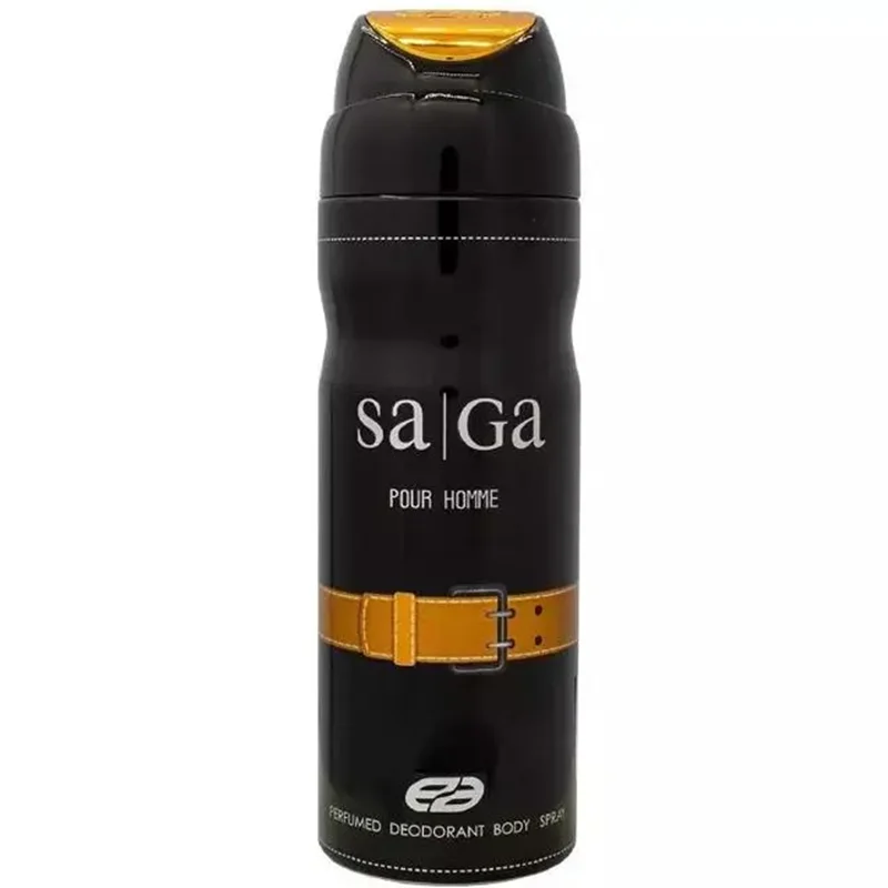 اسپری خوشبو کننده بدن مردانه عماد آرا مدل SAGA MEN