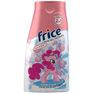 خمیر دندان ژلی کودک فریس مدل 2in1 Bubble Gum