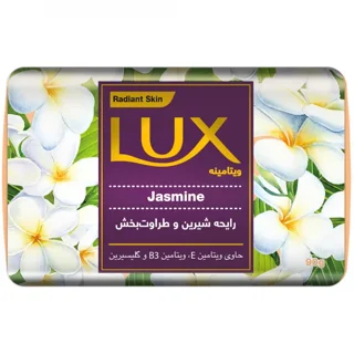 صابون لوکس حاوی عصاره یاس مدل Velvet Touch وزن 90 گرم
