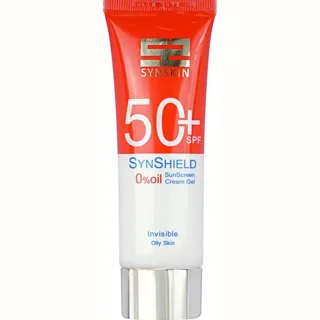 کرم ژل ضد آفتاب ساین اسکین بی رنگ مناسب برای پوست چرب SPF 50