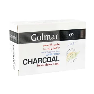 صابون زغال بامبو گلمر مناسب پاکسازی پوست 115 گرم