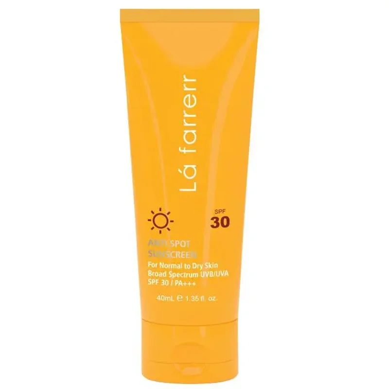 کرم ضد آفتاب لافارر مناسب برای پوست خشک SPF 30